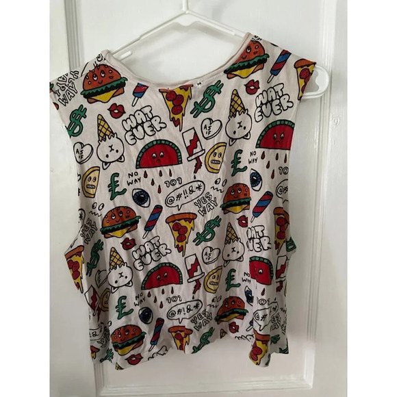 Forever21 Women’s size Medium Pop Art graphic Tanktop - Picture 6 of 6